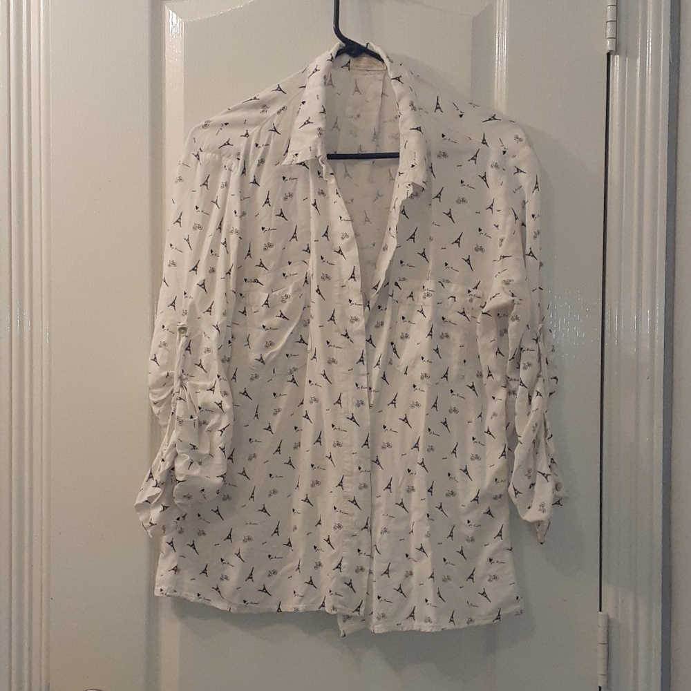 A button up blouse